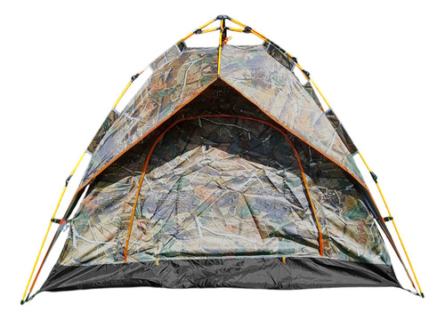 Carpa Automatica Doble Cierre Para 2 Personas Camping Bz3 Color Camuflado Yy2679