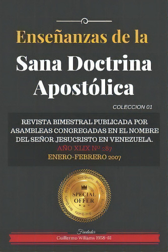 Ense Anzas De La Sana Doctrina Apost Lica : Revista Bimestral Publicada Por Asambleas Congregadas..., De Isabel Sequera. En Español