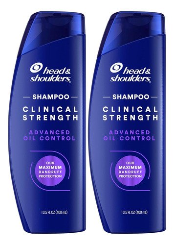 Pacote Duplo De Shampoo Clínico Para Caspa Head & Shoulders,