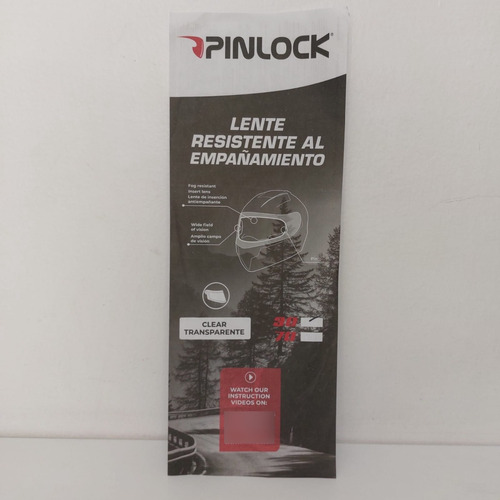 Pinlock 30 Para Cascos Shaft Original