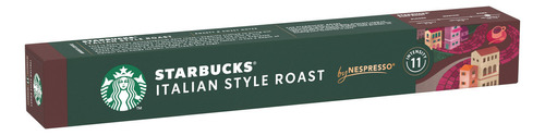 Cápsulas De Café Starbucks Italian Style Roast 56g