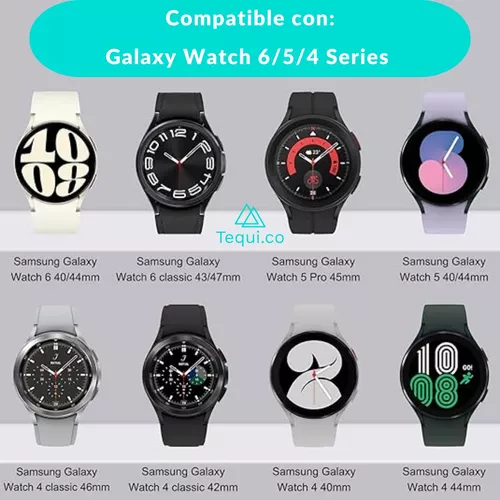 Correa deportiva magnética Samsung Galaxy Watch 5 Pro (negro) 