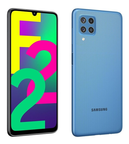 Samsung Galaxy F22 Dual Sim 64 Gb Blue 4 Gb Ram Super Amoled (Nuevo con caja abierta)