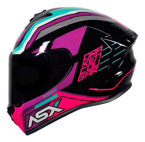 Capacete Asx Draken - Capacete De Moto Masculino Feminino