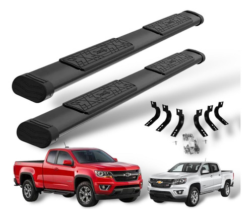 Estribos Bronx Chevrolet Colorado 2013 - 2015 Doble Cabina