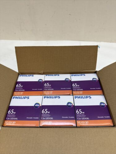 Philips 65w Led Br30 Flood Light 6pcs  Dda