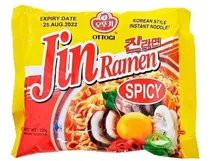 Comprar Fideos Instantáneos Picante Jin Ramen 120 Gr. -origen Corea.