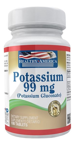 Potassium 99mg 100 Tableta - Unidad a $368