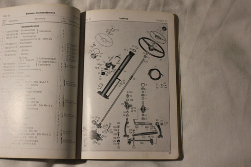 Mercedes Benz 180 1953 Catalogo De Repuestos (Usado)