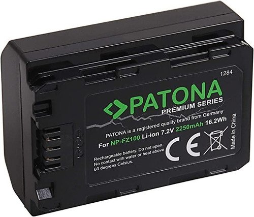Batería Para Sony Patona 1284 Np-fz100