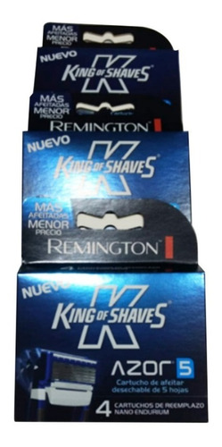 Remington Azor 3 Cajas Con 4 Cartuchos Repuesto Afeitadora