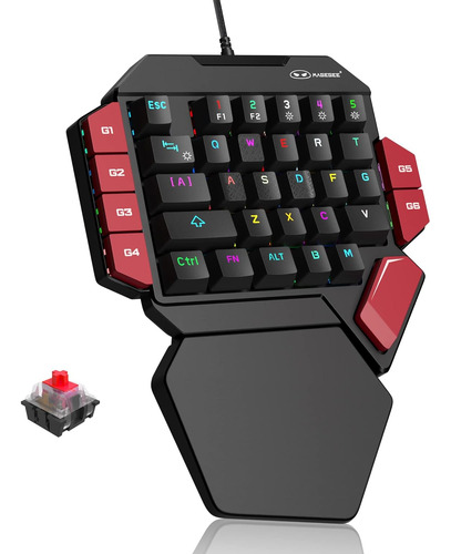 Teclado Profesional Magegee Para Juegos Con Una Sola Mano