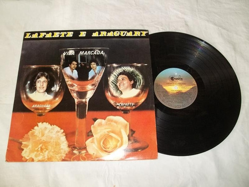 Lp Vinil - Lafaete E Araguary - Vida Marcada