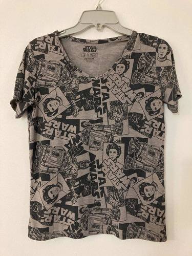 Polera Elásticada Marca Star Wars Talla S/ M Usado