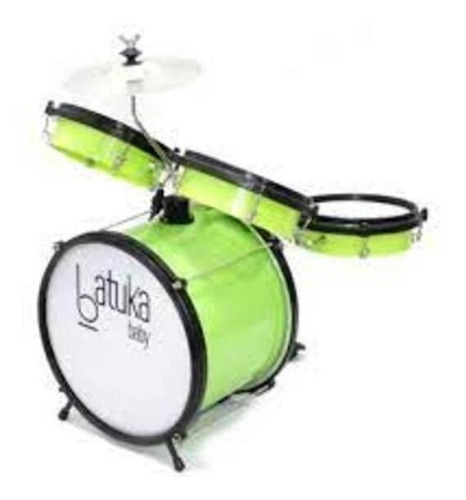 Bateria Baby Batuka Verde Cítrico Luen