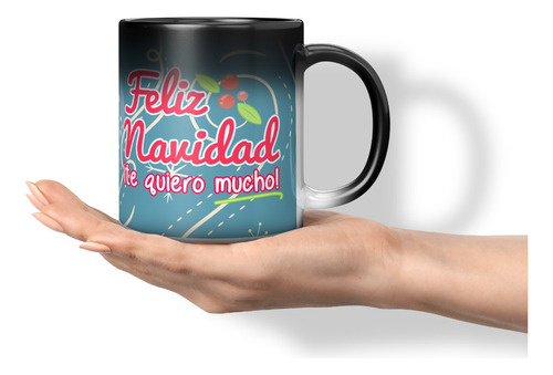 Taza Magica Cambia Color Navidad 3 - 11 Onzas