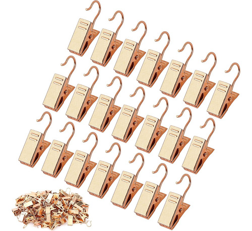 Conjunto De 120 Ganchos De Clip De Acero Inoxidable Janyun P