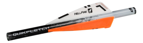 Quikfletch Nuevos Productos Tiro Con Arco 3 Hellfire Fletchi