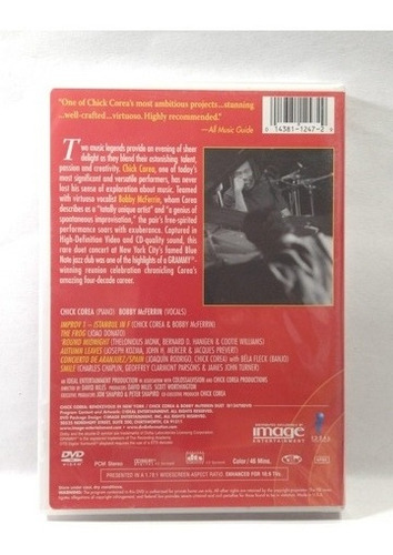 Dvd Chick Corea E Bobby Mcferrin Duet