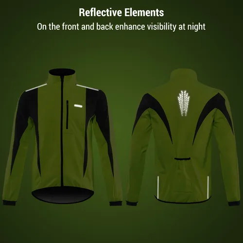 Abrigo Para Hombre, Chaqueta De Ciclismo, Ropa De Abrigo Par