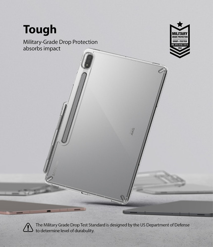 Imagen 6 de 7 de Funda Samsung Galaxy Tab S7 T875 Ringke Fusion Anti Impacto