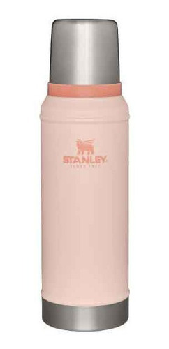 Termo Stanley Rosado 600 Ml Original Kirkor 24 Hrs Caliente