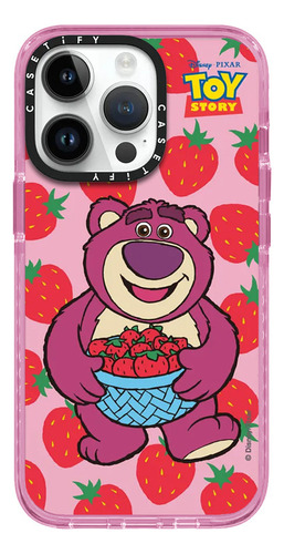 Case iPhone 14 Pro Max Toy Story Oso Lotso Rosa