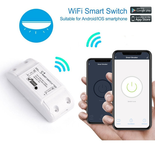 Smart Switch 1 Ch Wifi Tuya Smart