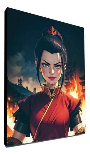 Cuadro Avatar Azula Anime 40x30 Cm