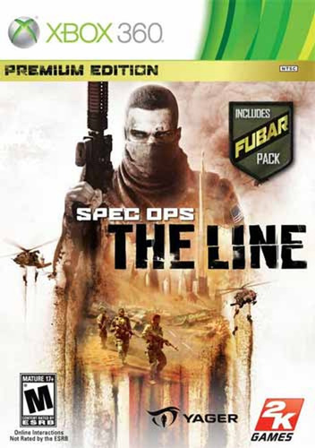Spec Ops The Line Premium Edition - Xbox 360 Físico Raro!!! (Reacondicionado)