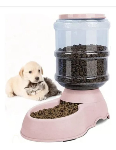 Comedero Para Perro Gatos Dispensador De Alimentos 2.3 Kg