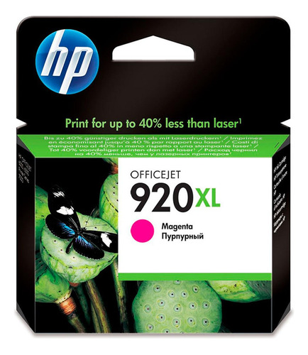 Cartucho De Tinta Hp 920xl Magenta Original Cd973al