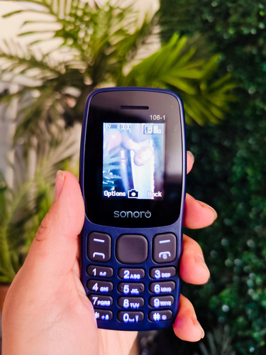 Telefono Celular Básico Sonoro 106-1