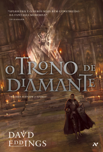 O Trono de Diamante, de Eddings, David. Editorial Editora Aleph Ltda, capa mole em português, 2015