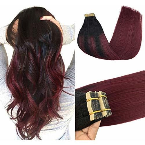 Goo Goo 24inch Remy Tape In Hair Extensions Human 55hhe