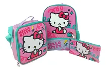 Comprar Set Mochila Deluxe A4 Scool Ranger - Hello Kitty