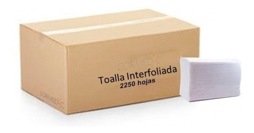 Imagen 1 de 3 de Toalla Interfoliada 2250 Hjs- Compra 2 Envio Gratis/cormedic