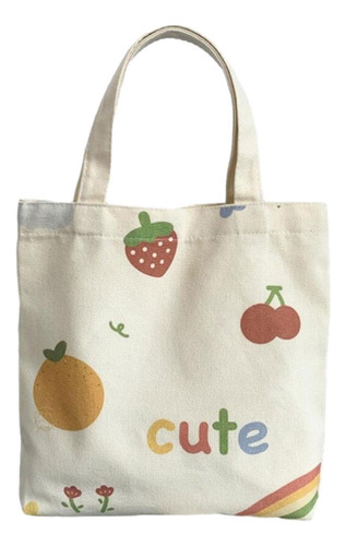 X Bolsa Lona For Compras, Bolso Ligero Y Resistente Con