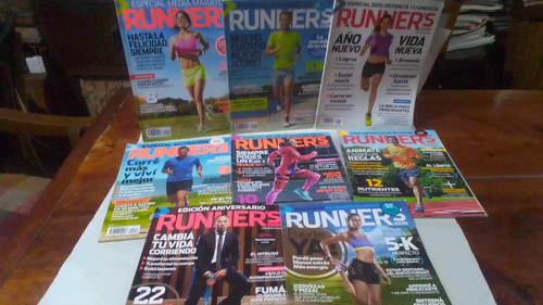 8 Revistas Runner S Años 2015 Y Una  Año 2014 