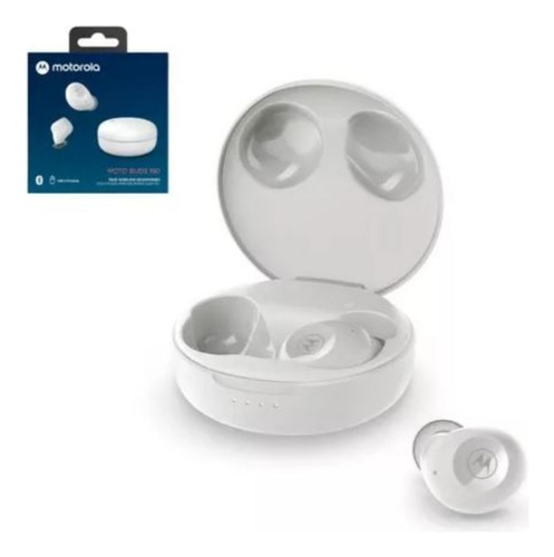 Audifonos Bluetooth Tws Motorola Mod. Buds 150 Blanco