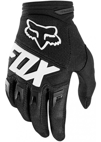 Luva Fox Dirtpaw Race 2021 Cor Preto Tamanho P