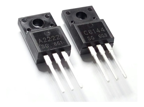 Pack Transistor De Potencia Epson,  2sa2222 Y 2sc6144