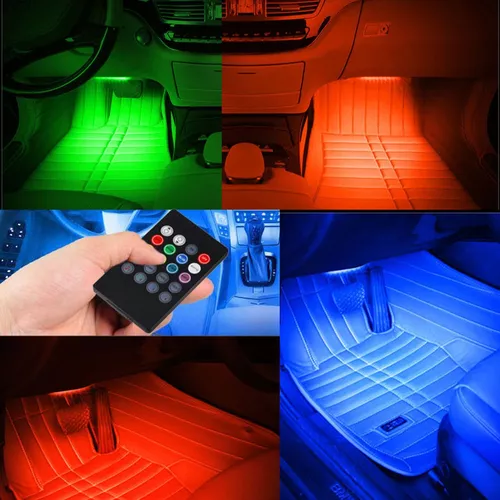 Luz Led Interior Auto + Control Remoto + Varios Colores !!!