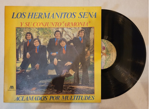 Los Hermanitos Sena Conj. Armonia Aclamados P Multitudes Lp 