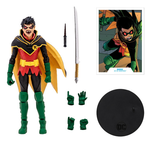 Dc Multiverse Robin Gold Label Collection De Mcfarlane Nuevo