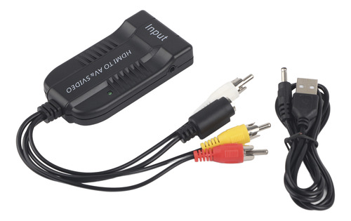 Adaptador A Svideo Para Cable De Video Compuesto Av/cvbs/