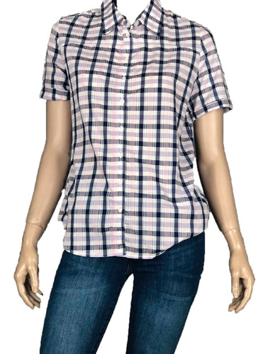 Camisa Lacoste Mujer Manga Corta 002