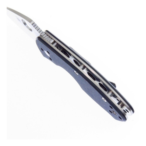Imagen 6 de 10 de Sc148gp Spyderco Navaja Ambitious Filo Plano Linerlock