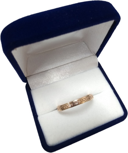 Anillo Facetado Oro 18k Modelo 2180 Joyeria Esponda