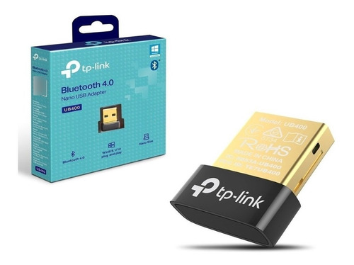 Imagen 1 de 1 de Adaptador Bluetooth Usb Nano Tp-link Ub400 Para Notebook Pc